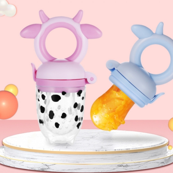 Set of 2 Baby Fruit & Food Feeder -Infant Feeding Teether - Picture 3 of 11